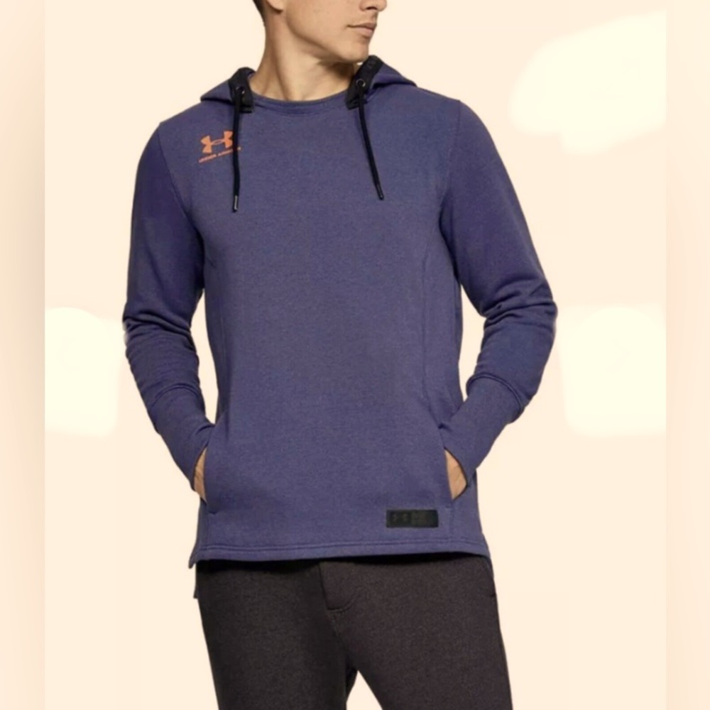 Under Armour Accelerate Off-Pitch Hoodie Men’s Blue Ink 1328071